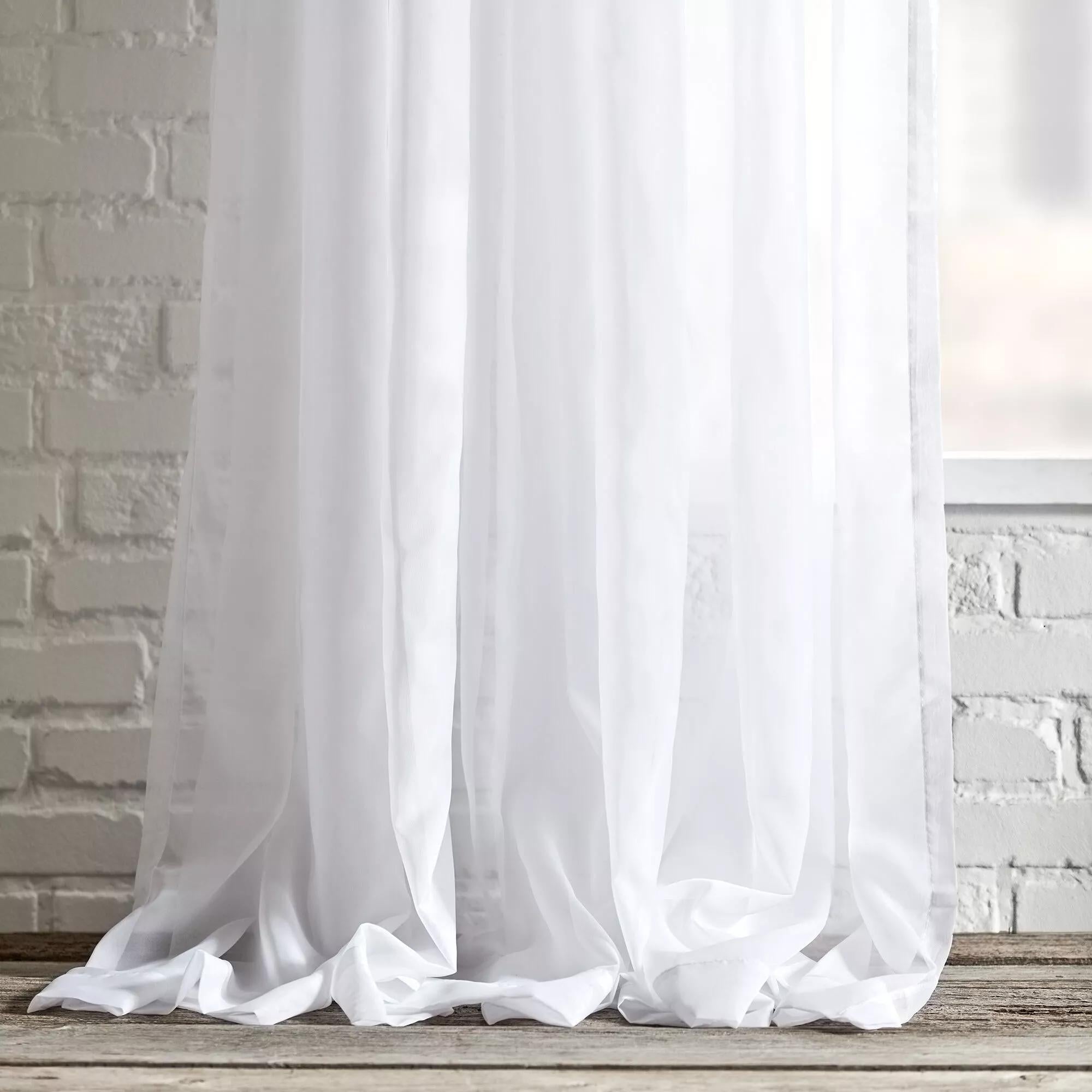 Rod Pocket Sheer Curtain