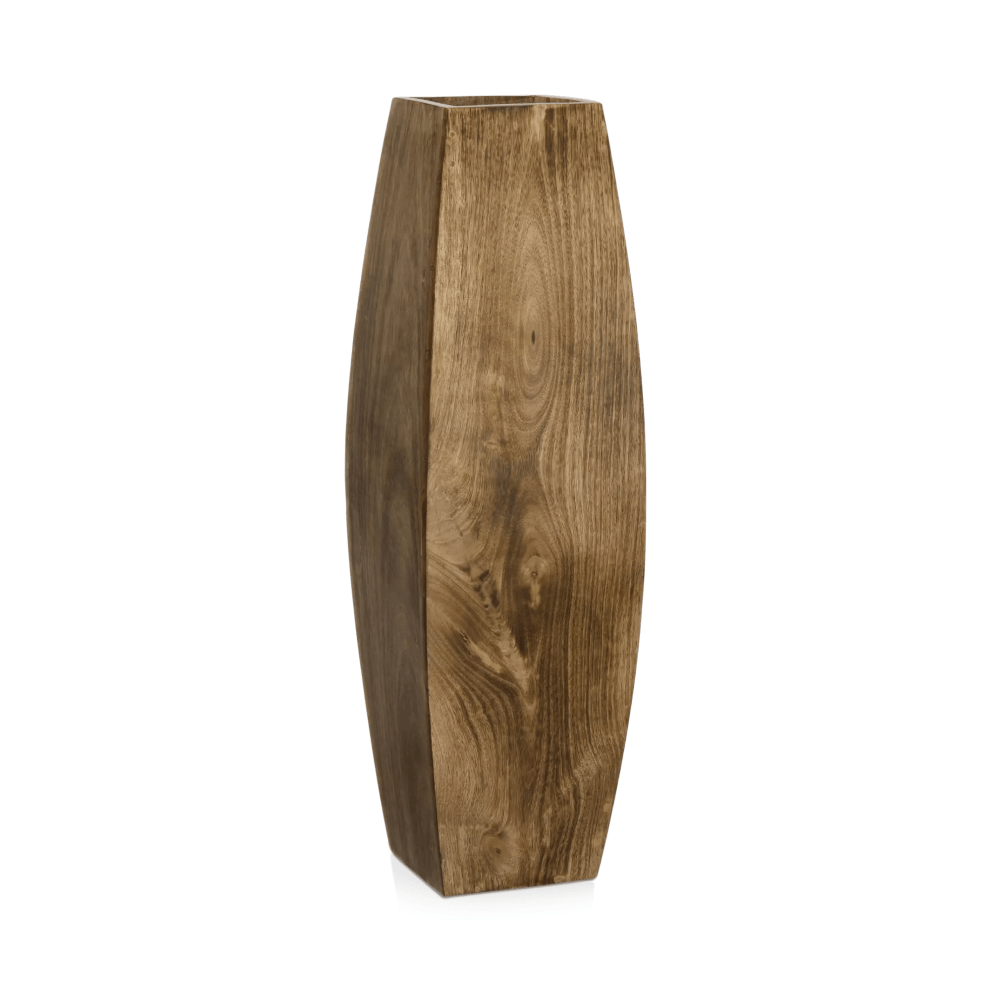 Mango Wood Floor Vase