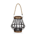 Wood-Like & Metal Lantern