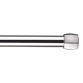 Silver Melbourne Curtain Rod Set - Diameter 25mm