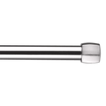 Brushed Nickel Melbourne Curtain Rod Set - Diameter 25mm