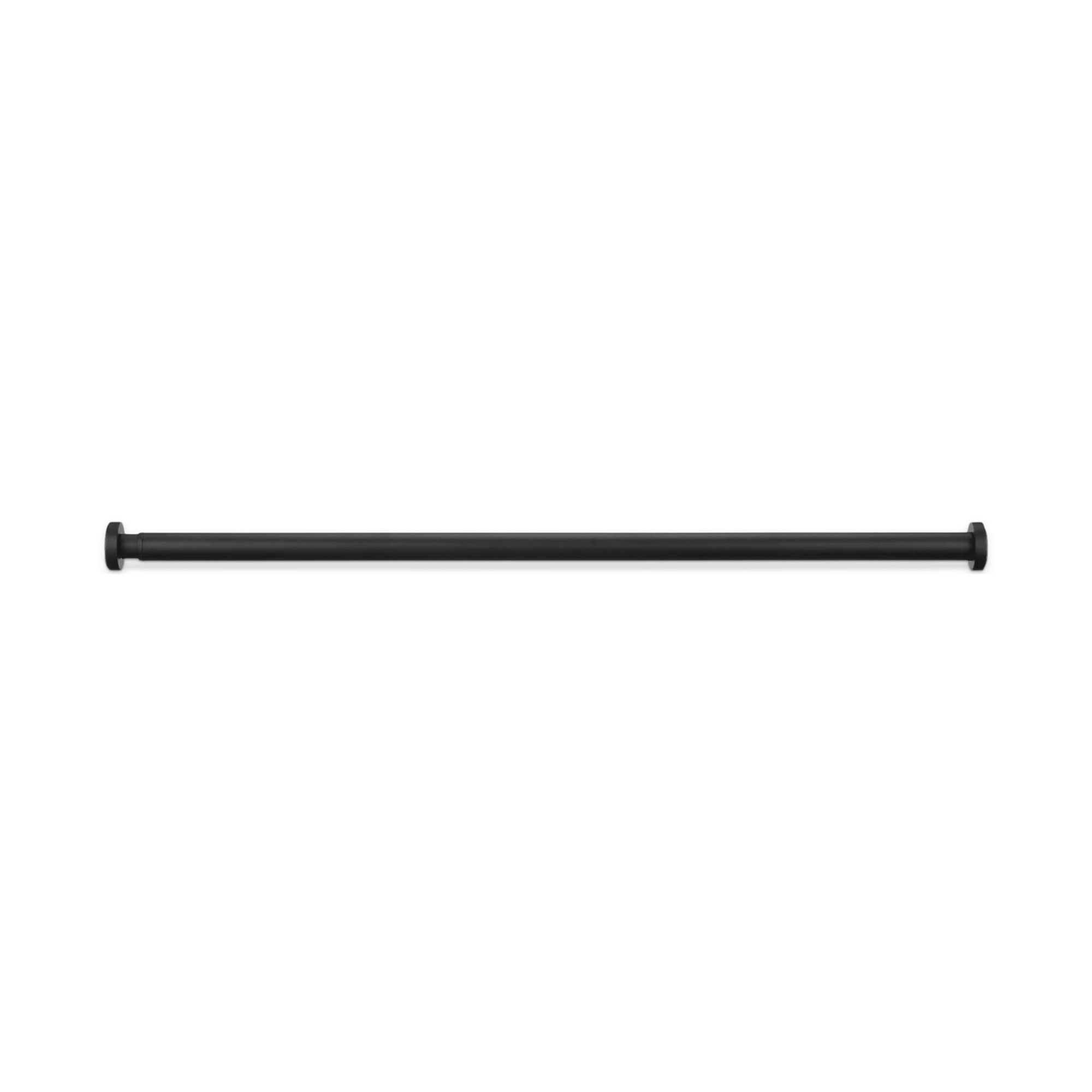 Black Curtain Tension Rod - Diameter 22/25 mm