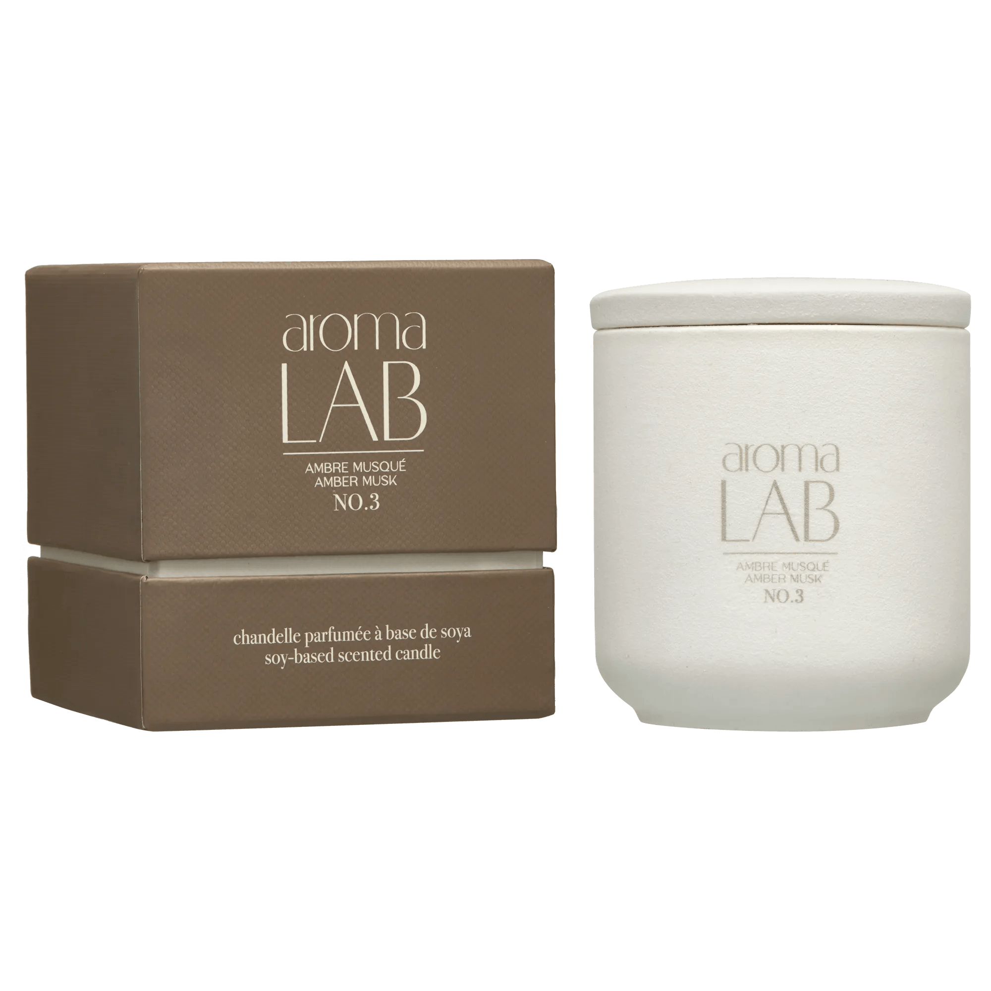 Amber Musk Candle - Aroma Lab