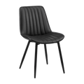 Fabric and Metal Dining Chair