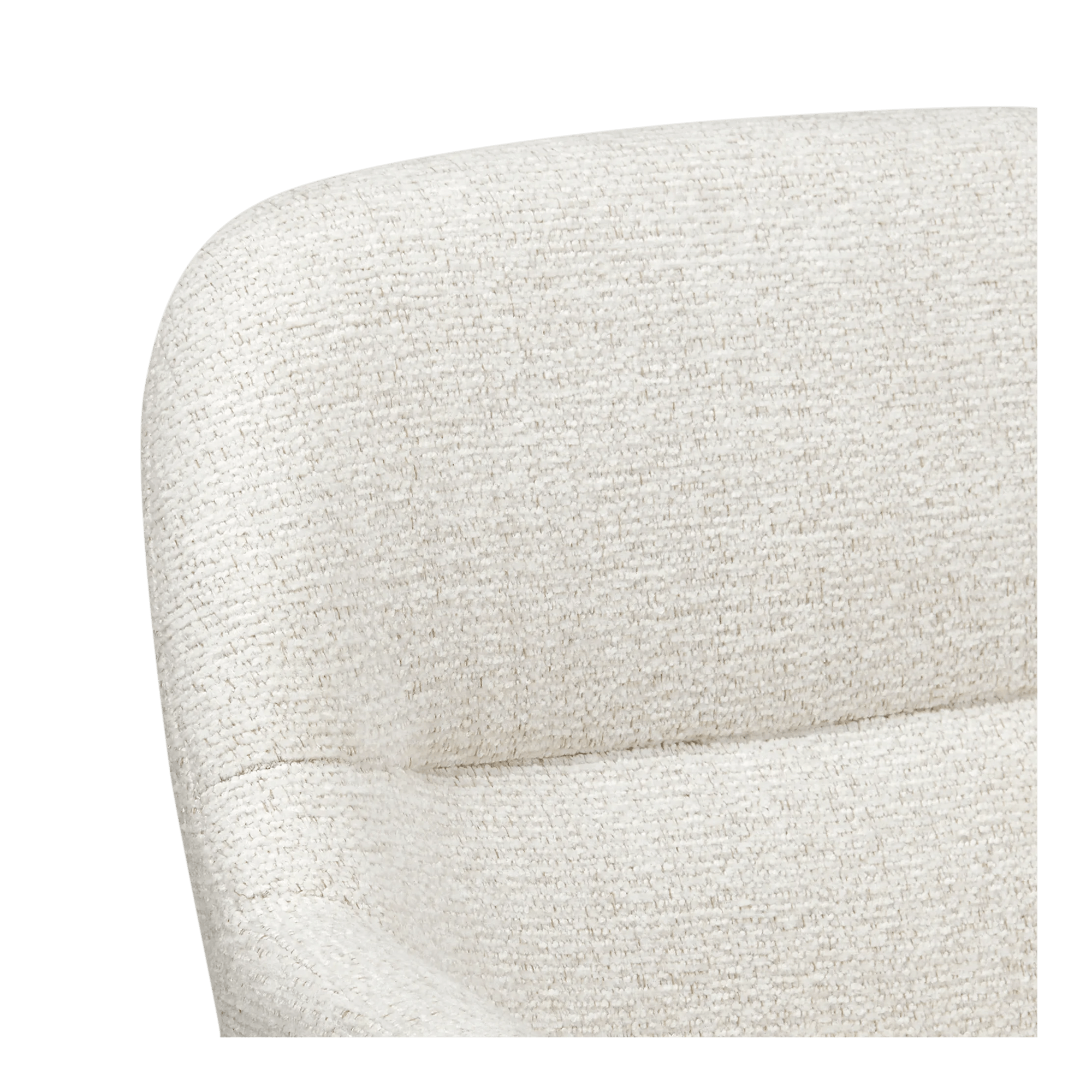 Fabric and Metal Accent Chair