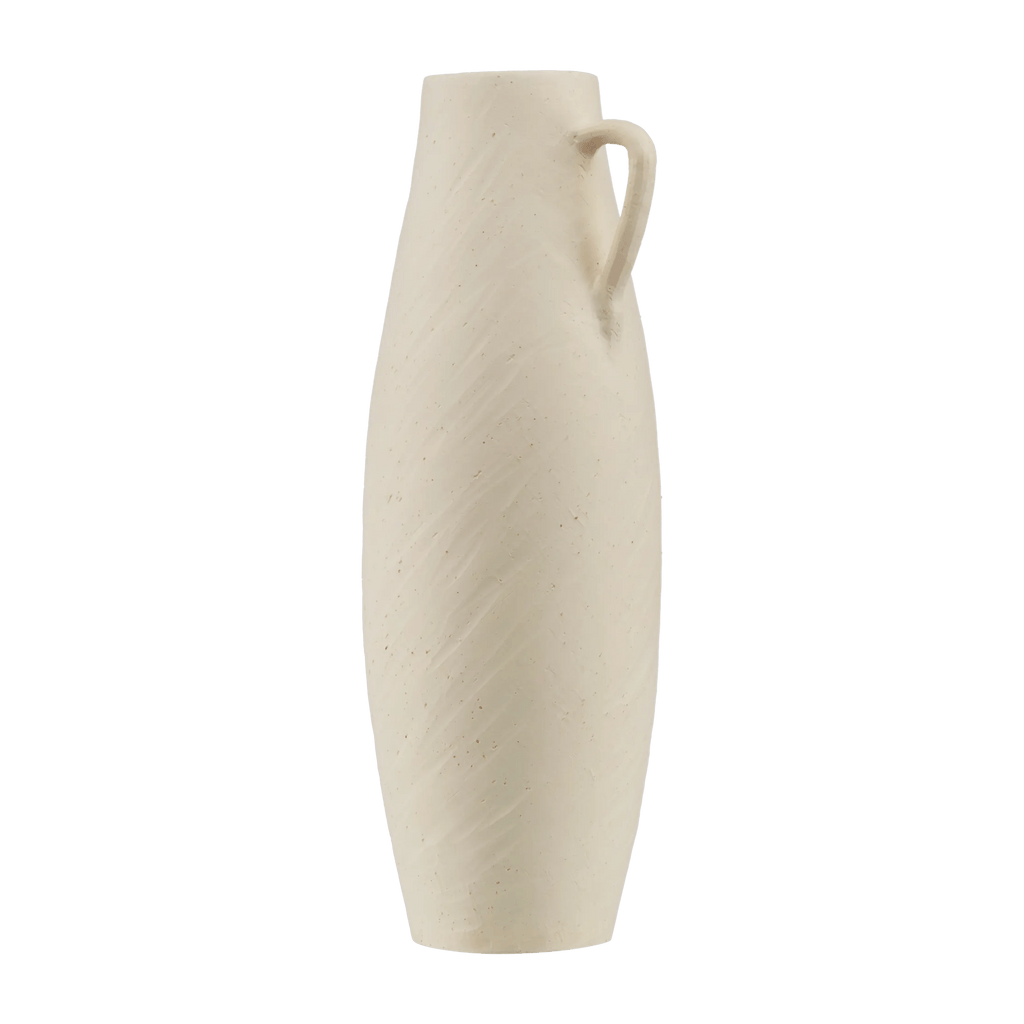 Ceramic Floor Vase With Handle