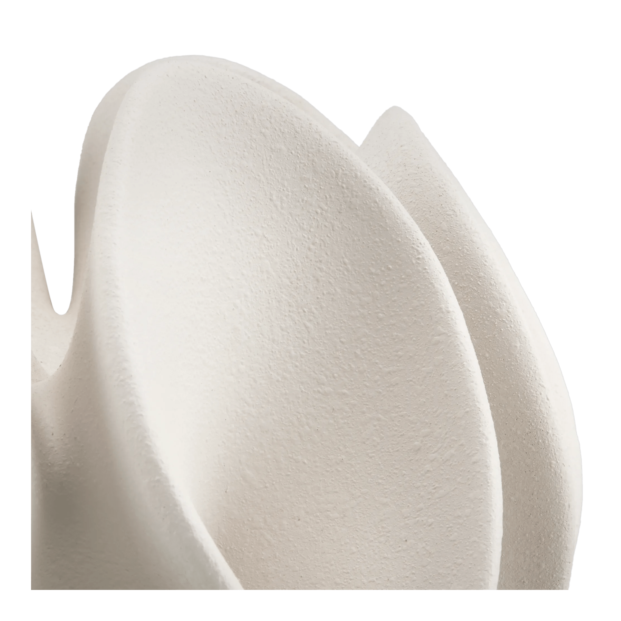 Cream Sculptural Decorative Object