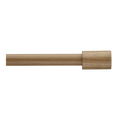 Wood-Effect Cylindrical Decorative Pole