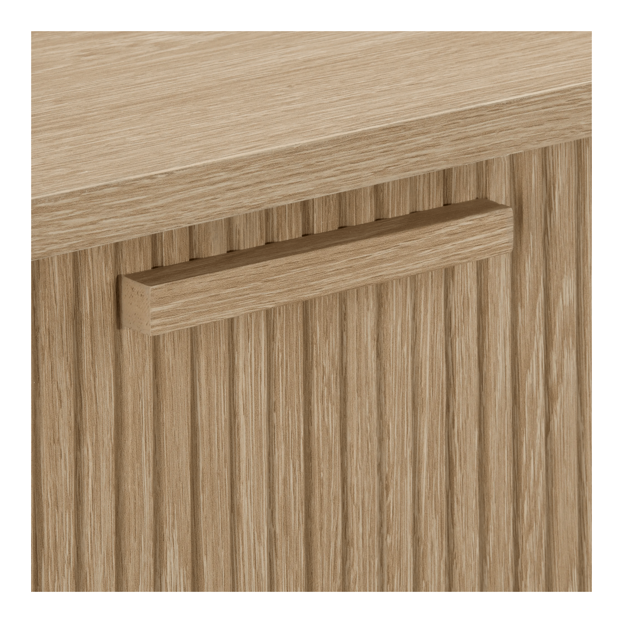 Natural Wood Buffet Cabinet