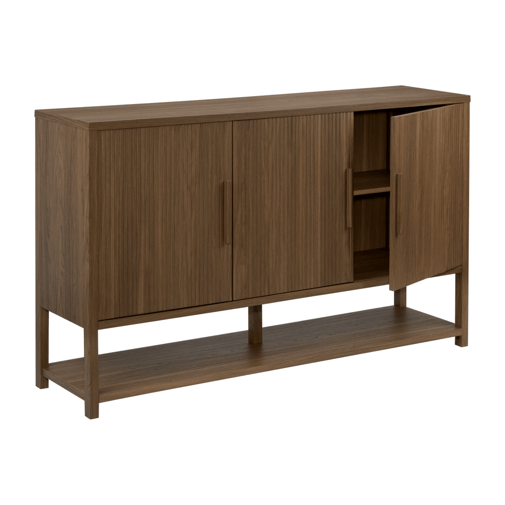 Walnut Wood Buffet Sideboard