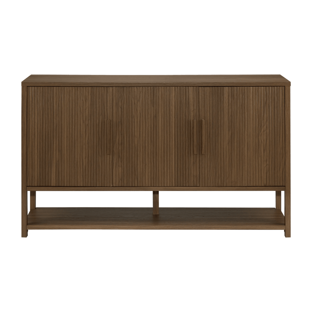 Walnut Wood Buffet Sideboard