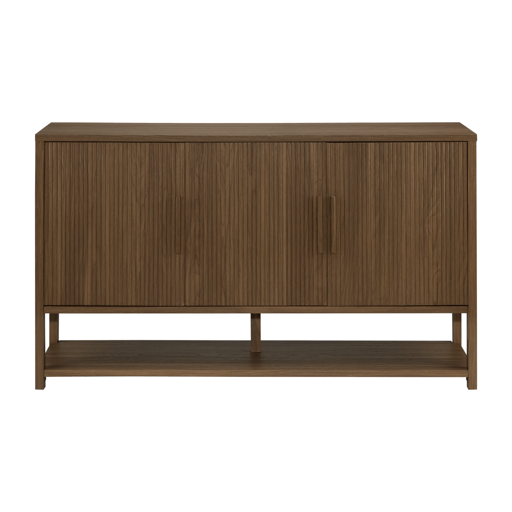 Walnut Wood Buffet Sideboard