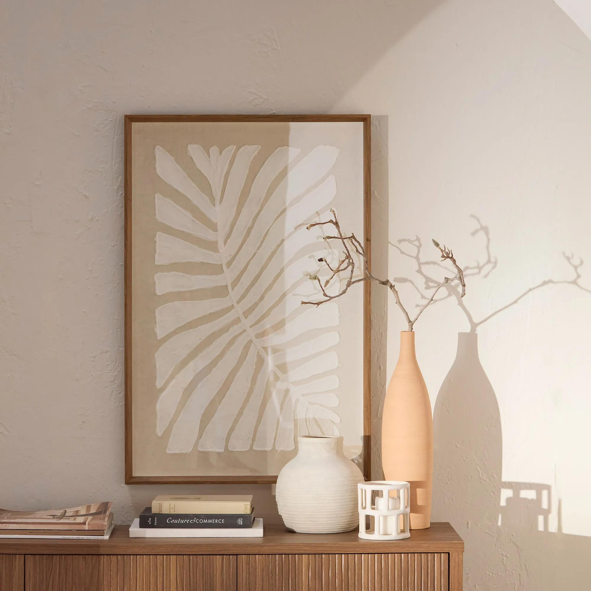 Textured Ceramic Decorative Vase
