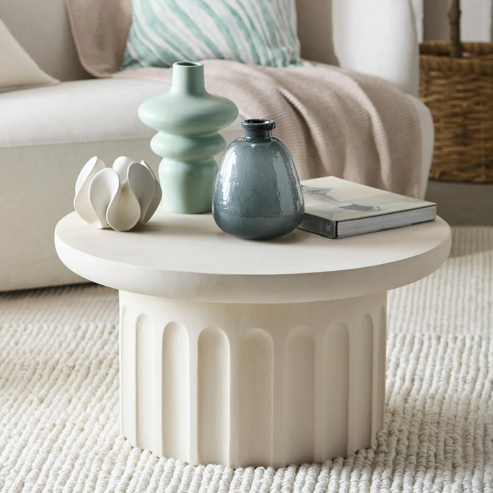 Sage Green Sculptural Decorative Vase