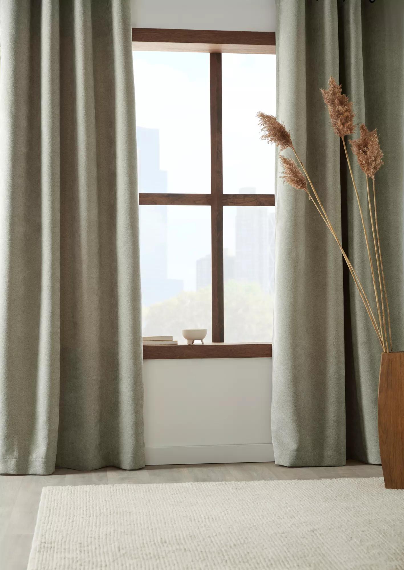 Beige Tajo Panel Curtain